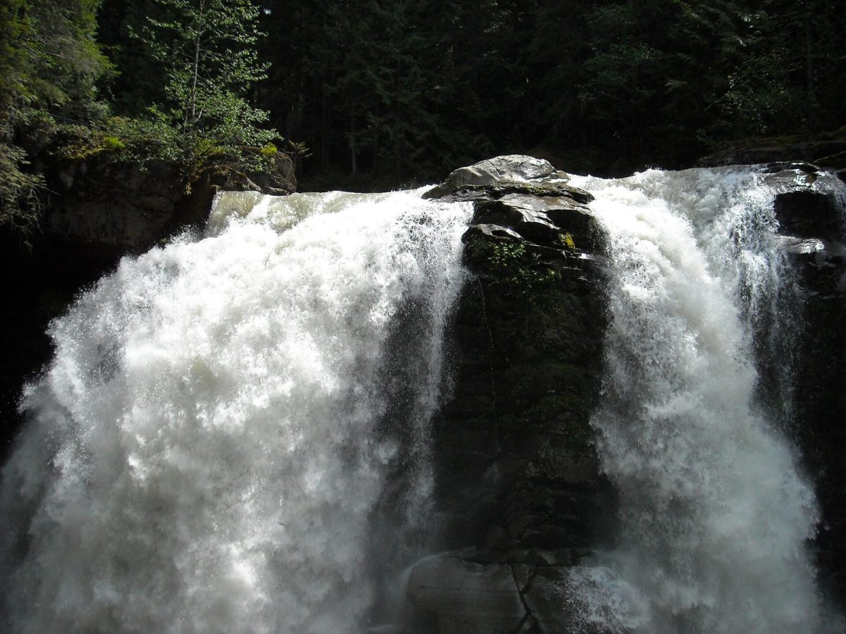 Nooksack Falls east of Glacier